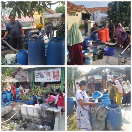 Bantuan Air Bersih Untuk Masyarakat